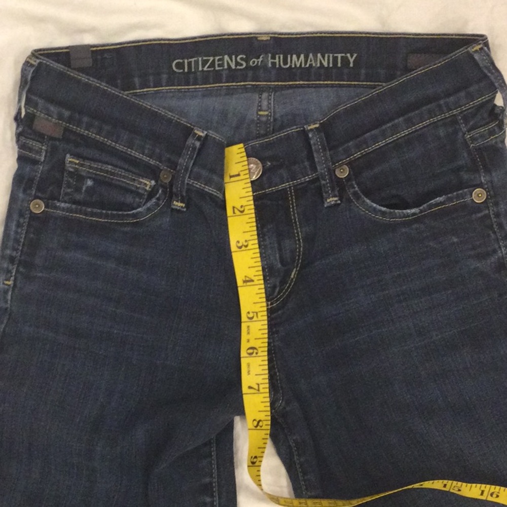 Citizens of Humanity Ava Low Rise Straight Leg Jean Size 25